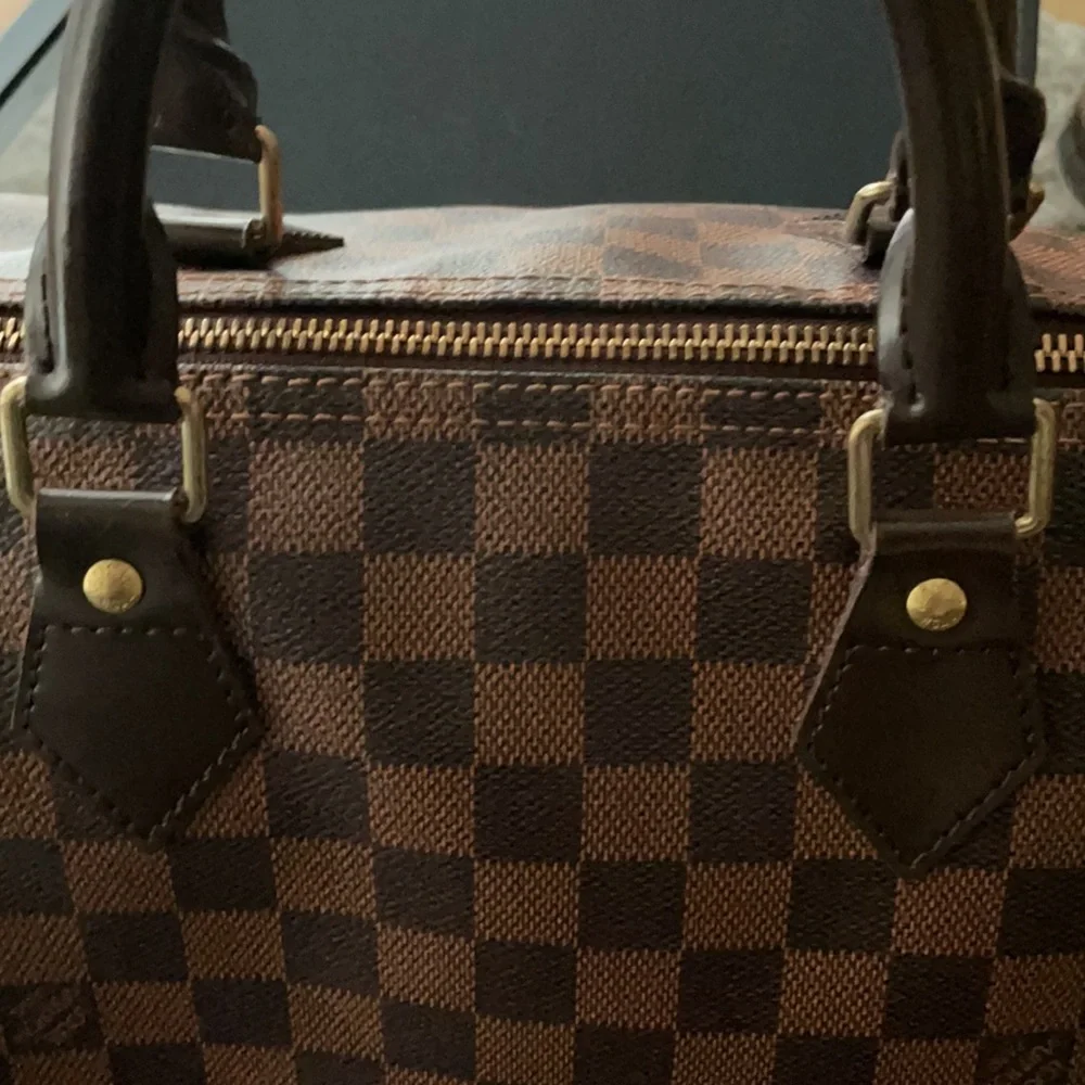Authentic Louis Vuitton Damier speedy 35. - Picture 8 of 13